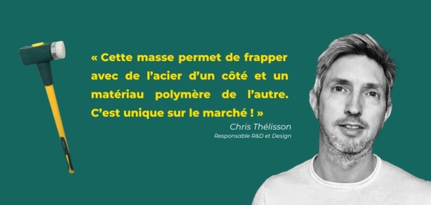 Nouveauté produit : la Masse 4kg Sécuri-T Batipro anti-éclats