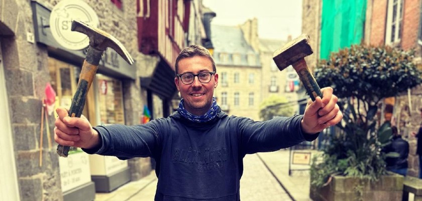 Emilien Couvert alias Le Maçon Breton sur Instagram : J’ai essayé d’autres marques, mais avec Leborgne on n’est jamais déçu !