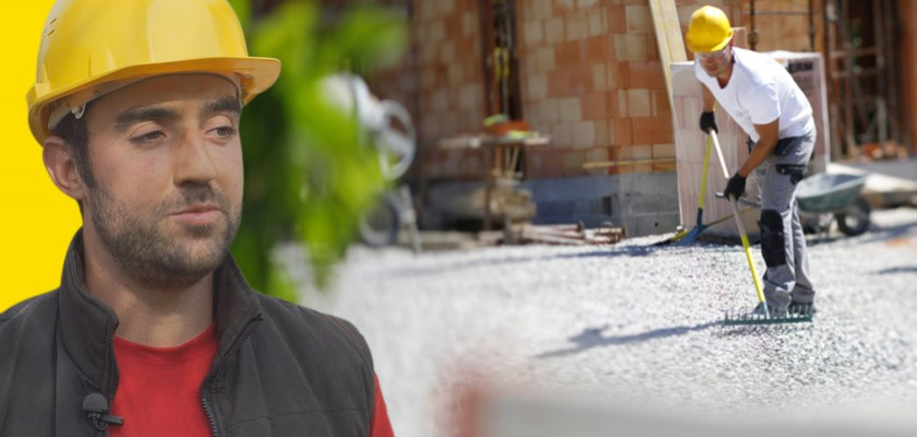 Pierre-André Flamens, artisan maçon : « avoir l’outil au meilleur rendement, en se fatiguant le moins possible »