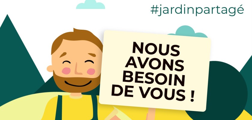 Grand appel à candidatures #monjardinpartagé !