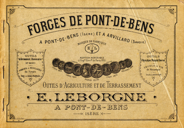 Le premier catalogue photographique de Leborgne édité en 1880 à Lyon grâce aux installations des frères Lumière