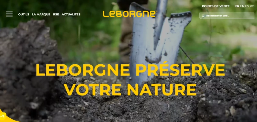 Le site internet Leborgne fait peau neuve