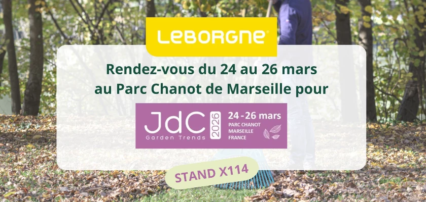 Rendez-vous aux JDC Garden Trends de Marseille pour découvrir nos nouveautés Jardin !