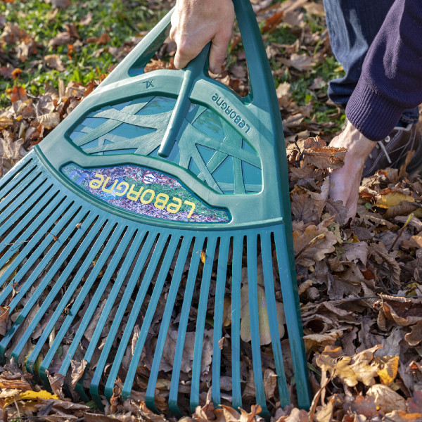 Balai-rateau extra large pour gazon et feuilles mortes