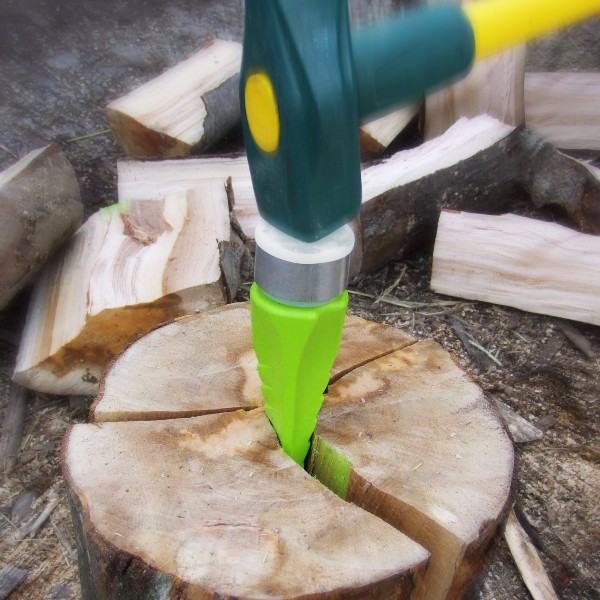 Coin éclateur Sécuri-T Leborgne pour refendre le bois de chauffage en toute  sécurité - Zone Outillage