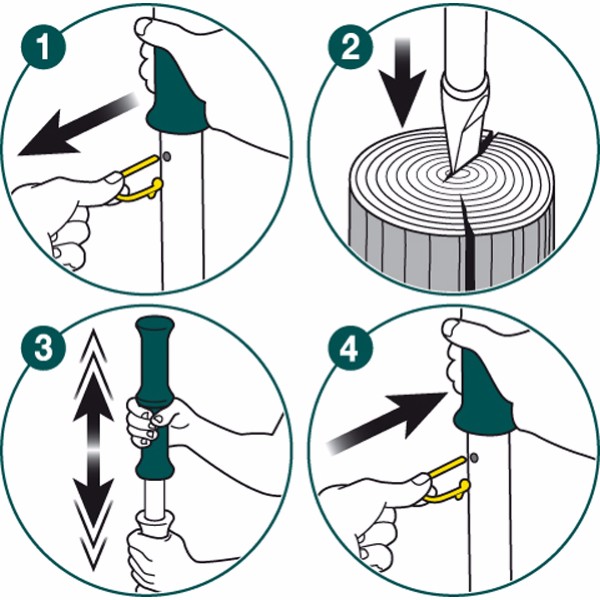 Fendeur de bûches, achat/vente d'outils Fendeur de bûches - Leborgne