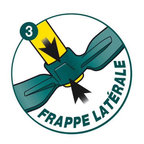 Serfouette forgée panne et langue douille ovale duopro 6