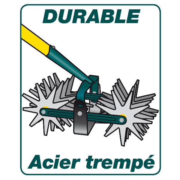 Grattoir oscillant double émietteur naturOvert 6