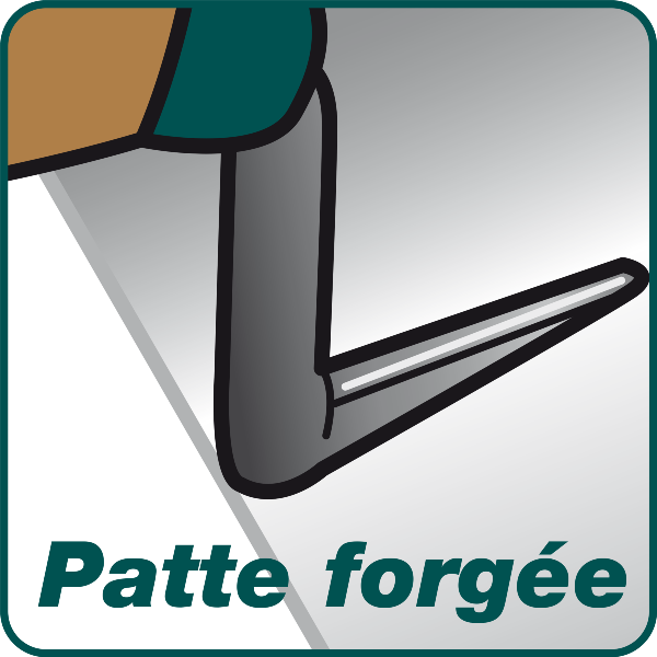 Truelle ronde manche bois 4