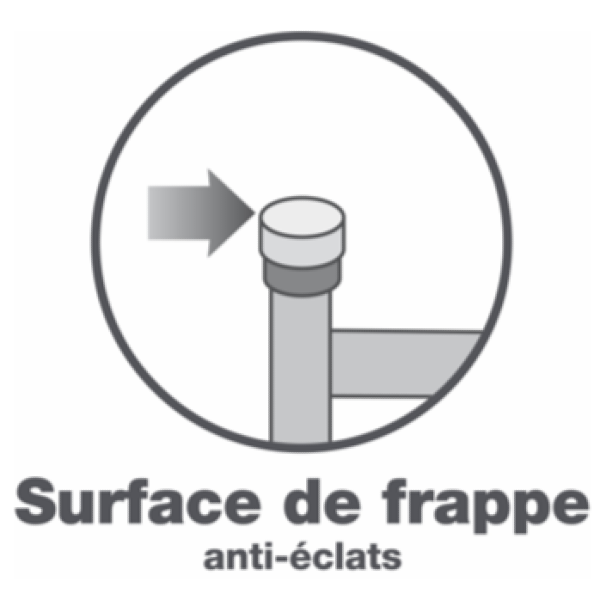 Enfonce chevilles 20 mm Nanovib® 4