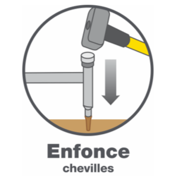 Enfonce chevilles Nanovib® 3