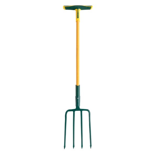 Fourche à bêcher à douille 4 dents carrées PRO 1