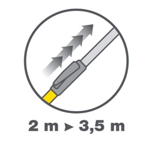 Gaffe manche télescopique Nanovib® 7