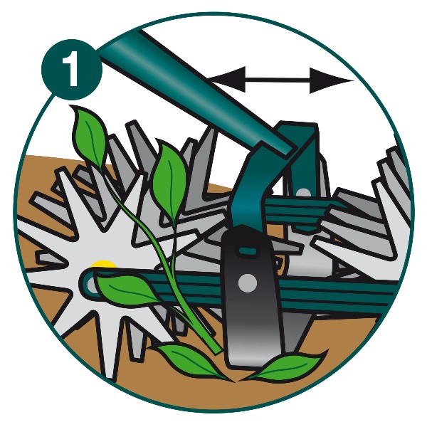 Grattoir oscillant double émietteur naturOvert 4