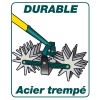 Grattoir oscillant double émietteur naturOvert