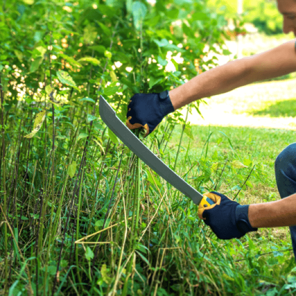 Machette 42 cm manche bi-matière duopro + étui 8