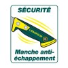 Machette 42 cm manche bi-matière duopro + étui