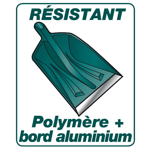 Pelle Smax polymère avec bord aluminium 2