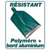 Pelle Smax polymère avec bord aluminium