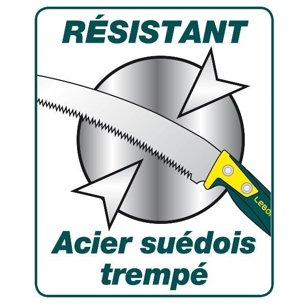 Scie arboricole 35 cm manche bi-matière duopro 4