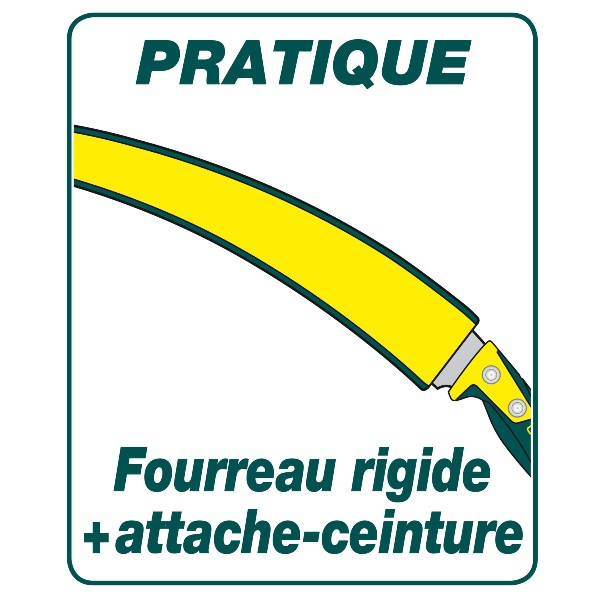Scie arboricole 35 cm manche bi-matière duopro 6